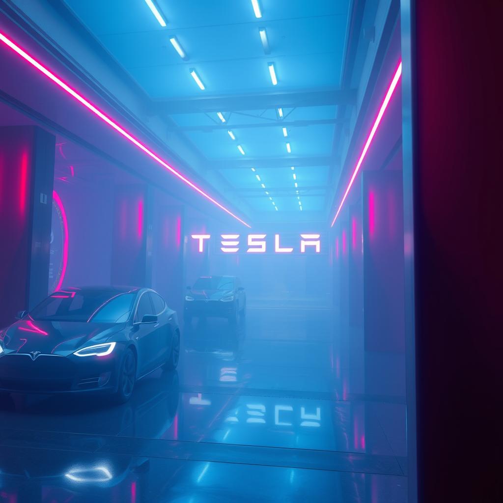 테슬라 다이너 현장에서 목격된 로보택시의 실체